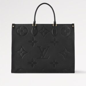 Black Louis Vuitton OnTheGo GM HandBag